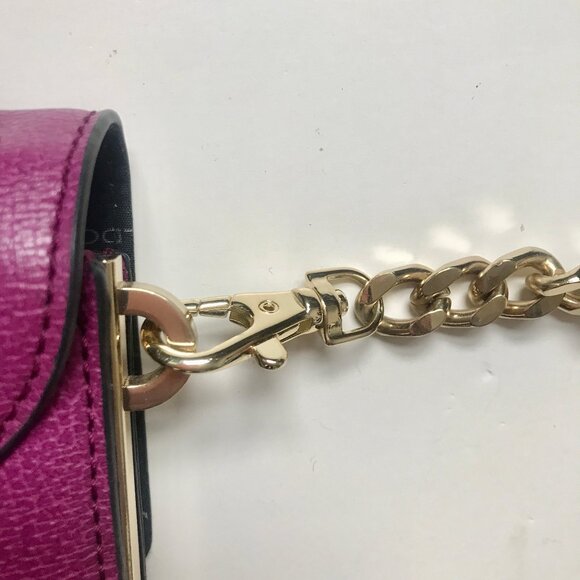 ALDO Magenta Structured Lady Bag | Pop of Color Statement Satchel - Picture 15 of 16